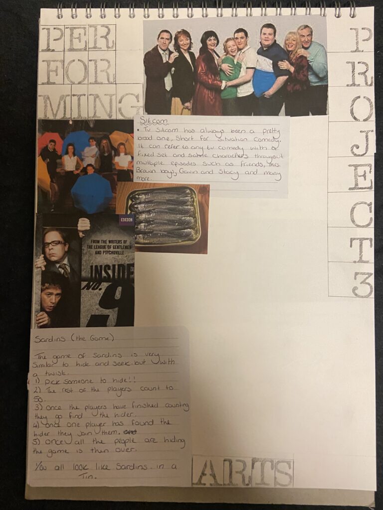 scrapbook project 3 – Tara Hunter