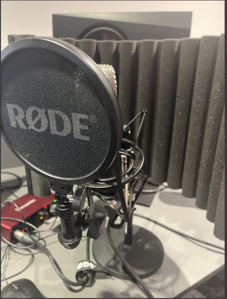 Recording process – Kieran Parsons