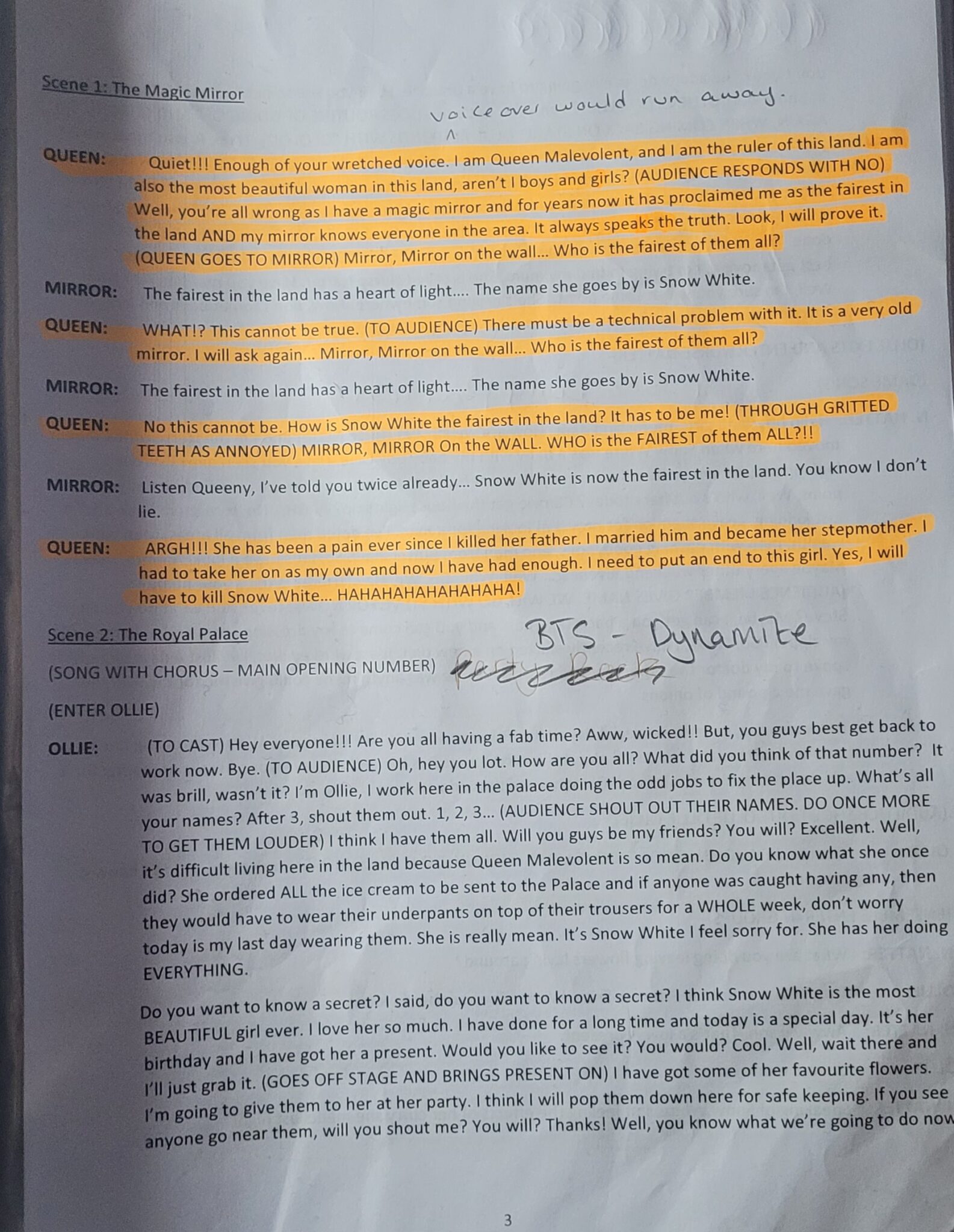 Production and Planning Project 2 – Kirsty French